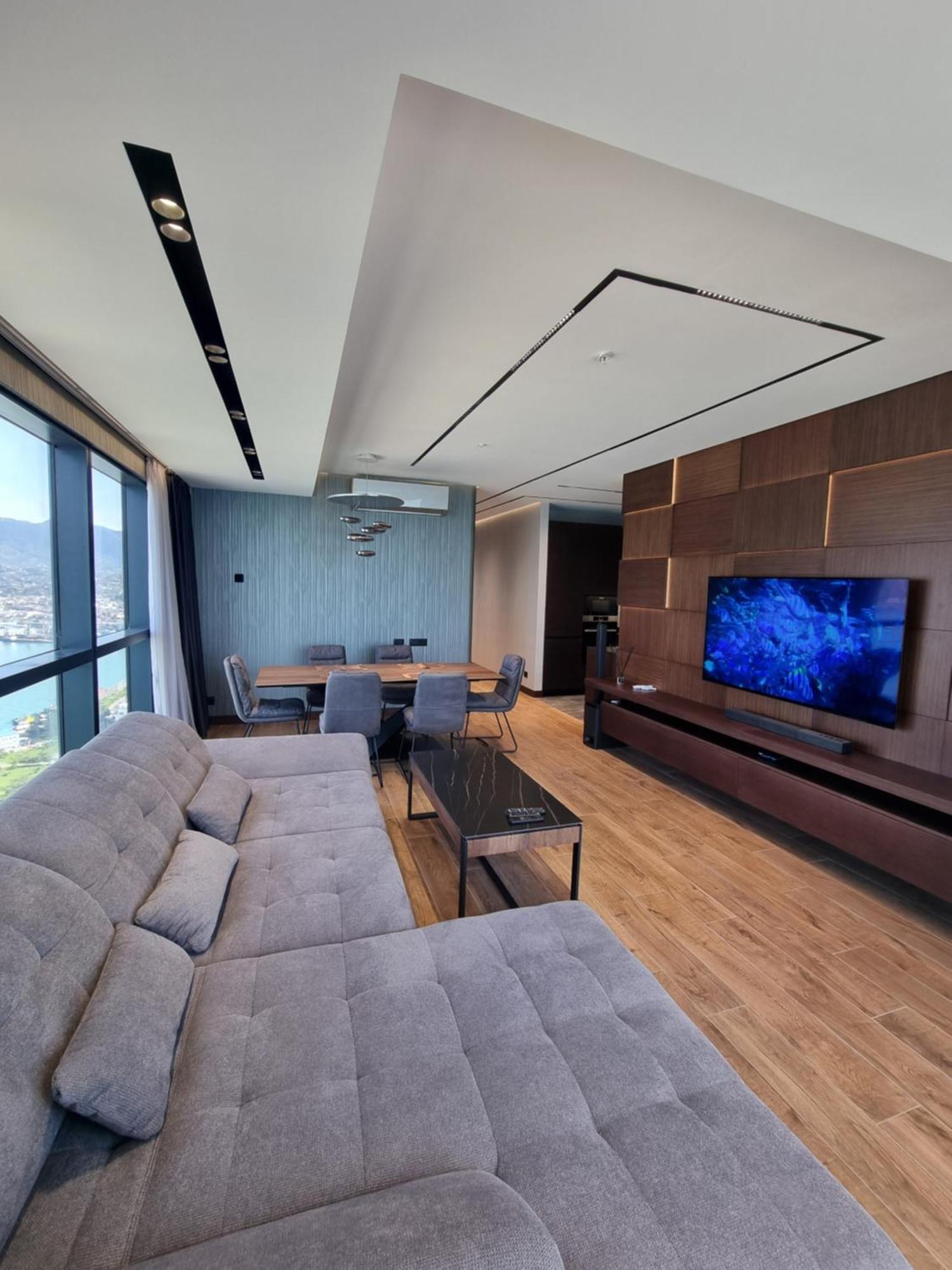 Premium Apartment In Porta Batumi Tower Esterno foto