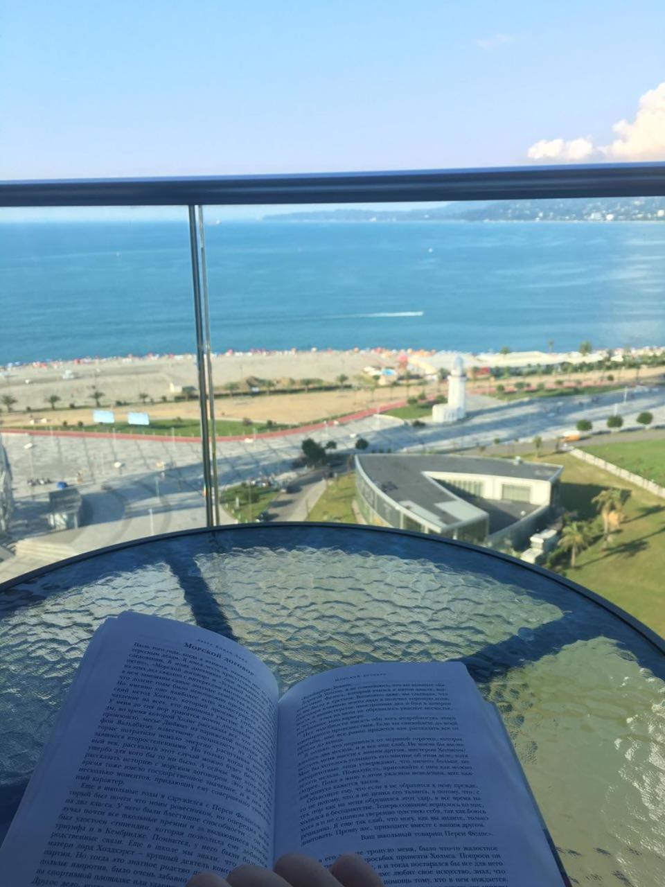 Premium Apartment In Porta Batumi Tower Esterno foto